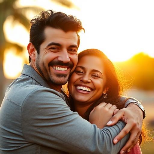 Foto de Débora e Lucas
